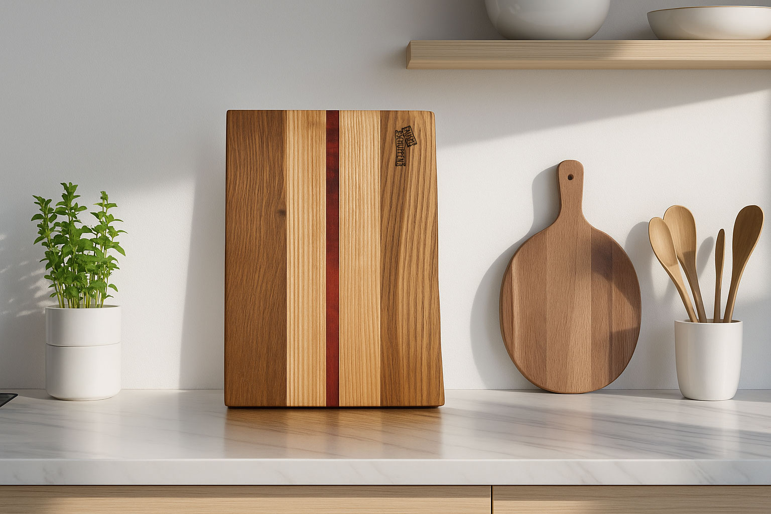 Schneidebrett – Rød Løber